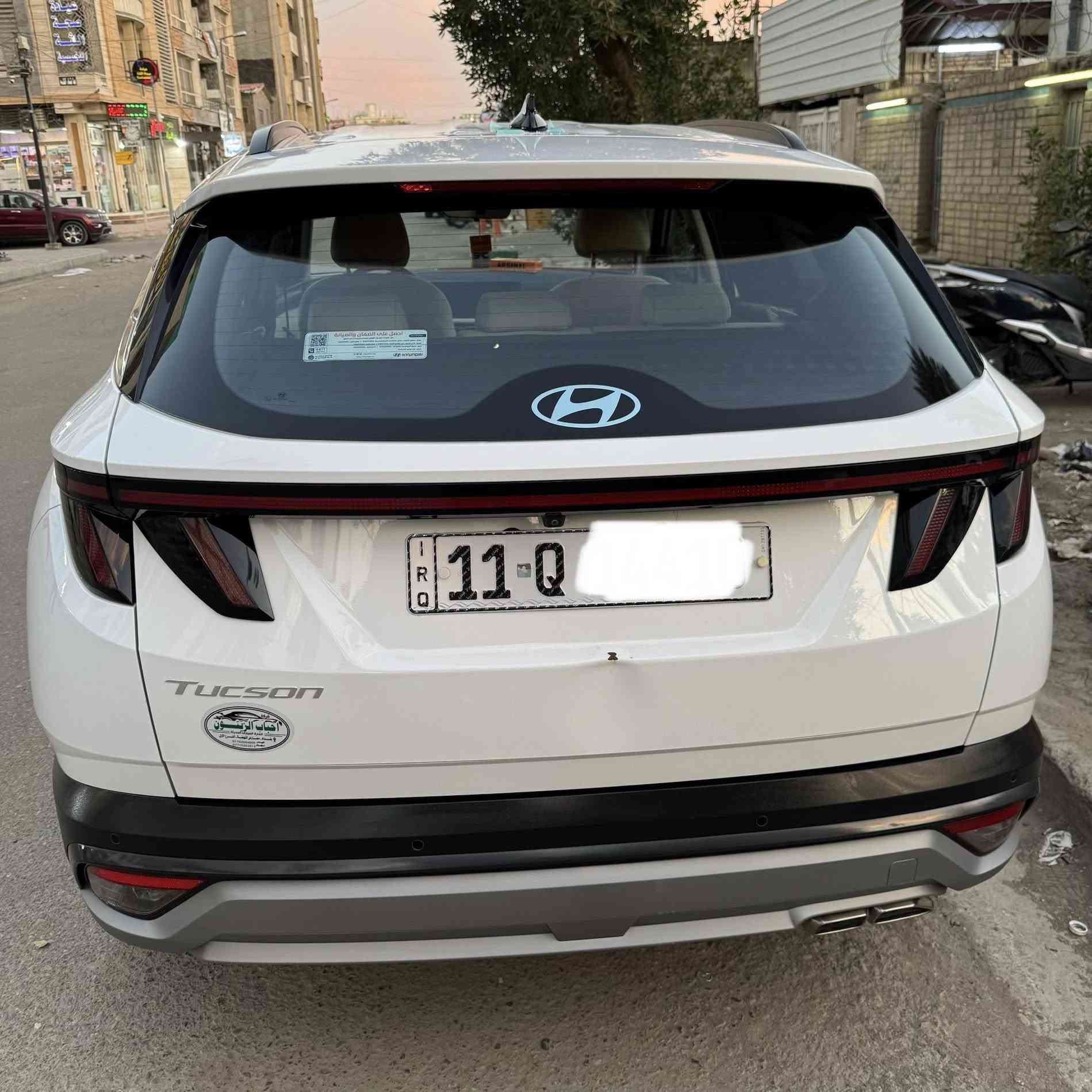 السلام عليكم 
للبيع فقط توسان 2025 خليجي رقم بغداد
فول موصفات ما عده البنوراما 
ماشية 43 الف مكفوله من صبغ وتبديل والبارد
بيه رصعه بصندوك ورصعه بالجاملغ ورصعه بالبنيد كلش صغار وعايفهن على وضعهن 
سعره 225 $ ورقه مكانه بغداد زيونة 
***********
