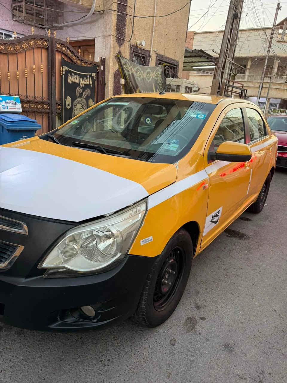 كوبلت ٢٠١٦ بيها صبغ جاملغ وشويه من البنيد سياره جاهزه رقم بغداد باسمي سعر 58 وبيها مجال مكاني بغداد حي القاهره 

‭***********‬
