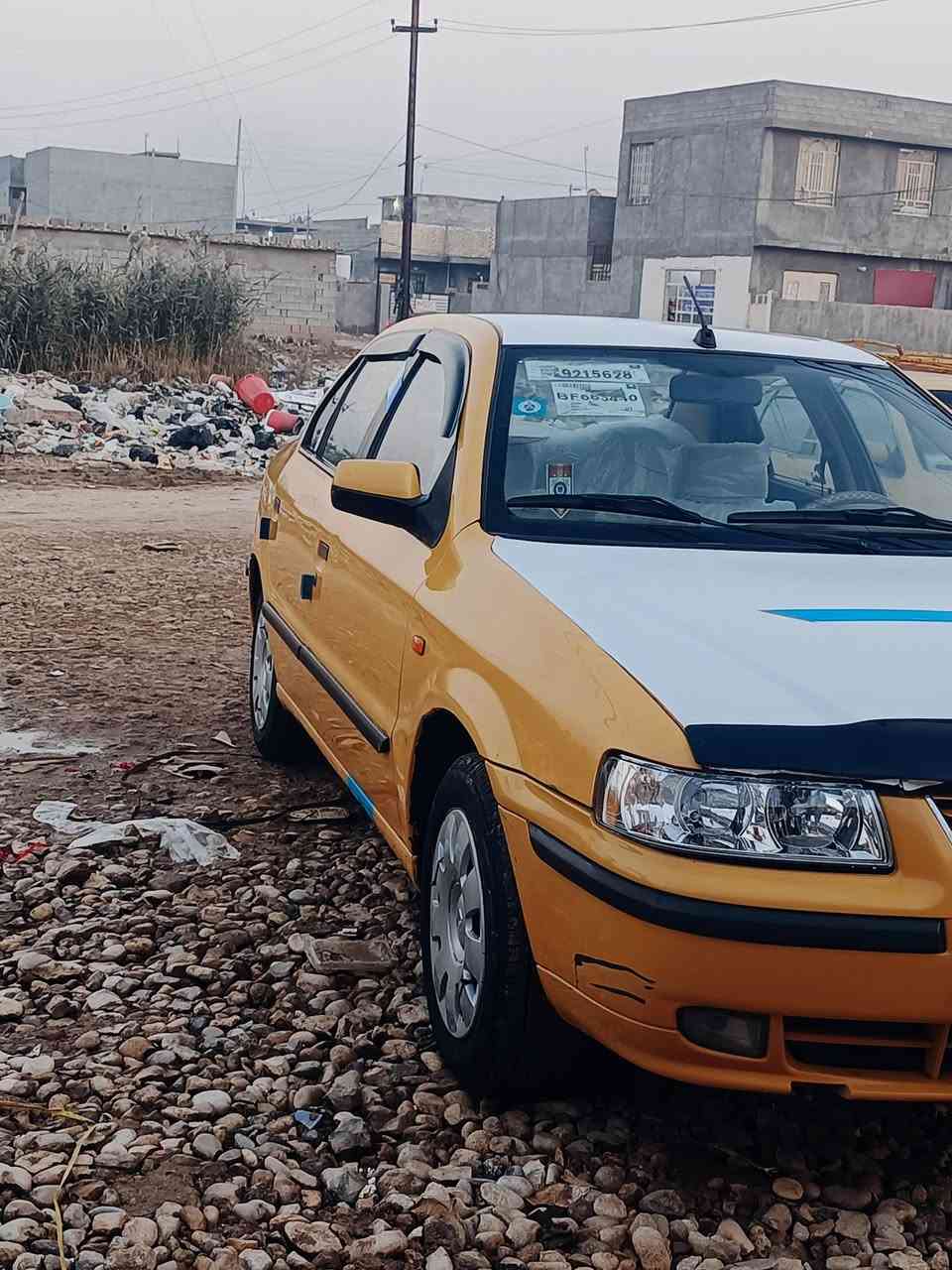 السلام عليكم سياره سمند 2011 للبيع 
كير+شواصي+محرك+صدر مكفولات

رقم بغداد الماني أجره 
تخم تاير جديد تبريد+تدفأه شغالات 

السياره مكفوله من الصبغ والضربه
ملاحظة:مبدل جاملغ امامي جهة السايق بس بدون اي صبغ 
السياره جاهزه من كلشي ايضآ ناطقه
للستفسار اتصال عله هذه الرقم
***********
                    ***********
السعر 35 ورقه
