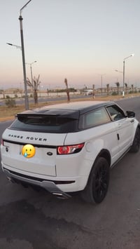 Range Rover 2012 رانج روفر ايفوك ٢٠١٢  تك باب تك باب وارد خليجي ضررها ...