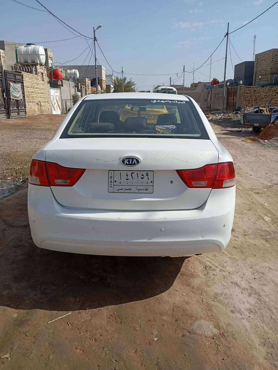 السلام عليكم ابتما 2010 خليجي فول ماعده البصمه بيه قبق جنطه مبدل وباب السايق ولعبري صبغ اثر شخوط بدون حادث رقم قادسيه كير مكينه حداديه تخم تاير السياره جاهزه من كلشي السعر 120وبيه مجال قليل الاستفسار *********** المكان ديوانيه
