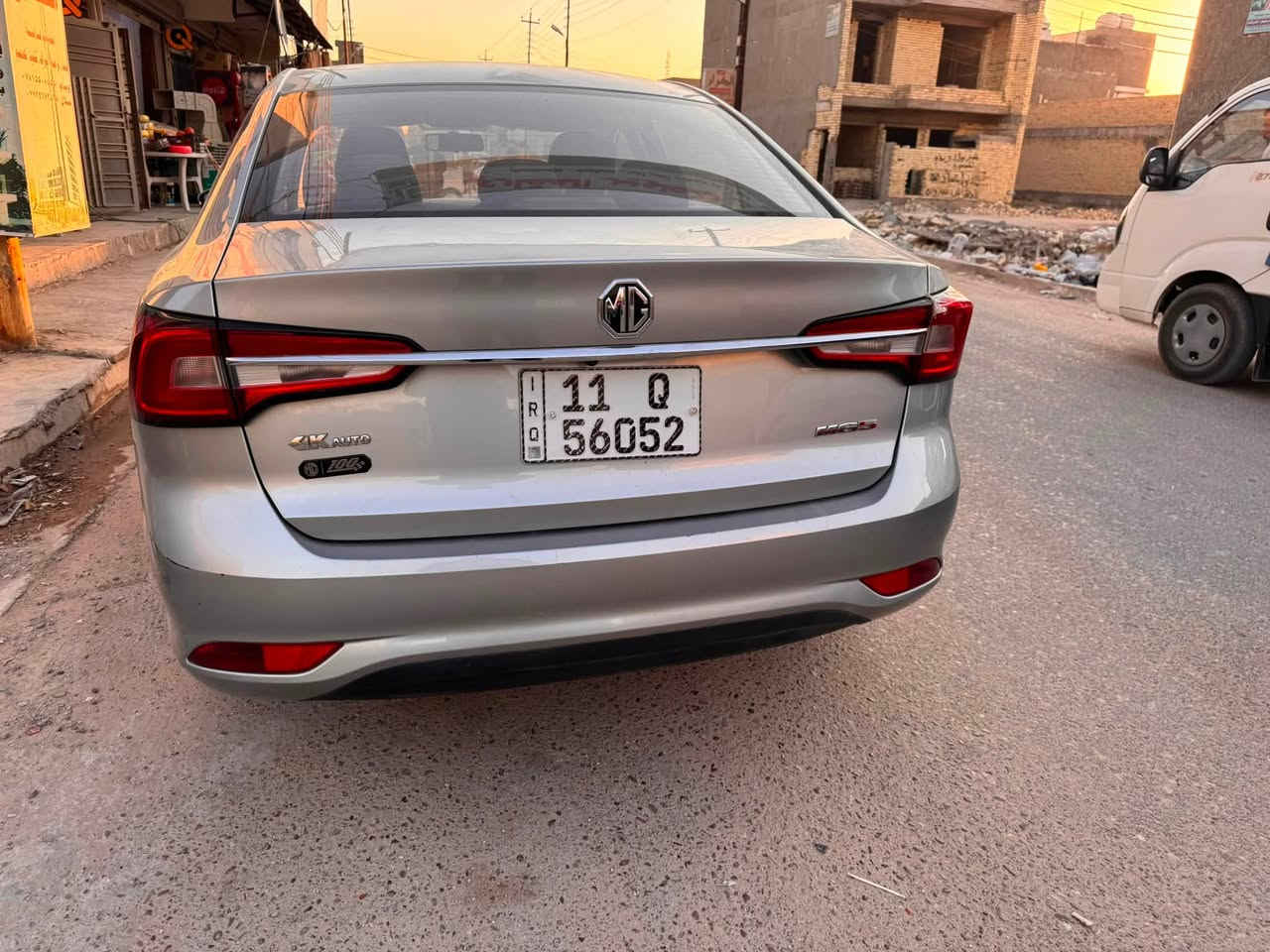 Mg5 .2024
ضمان شركة 

‏‎المحرك 1500 تنفس طبيعي 

‏‎كير اوتماتيك 

بصمة تشغيل

داخل اسود

شاشة إلكتروني 

لايت امامي led 

تبريد لمس 

حساس امامي خلفي 

شاشة ابل كار بلي واندرويد

‏‎تحكم ستيرن جهتين

‏‎مثبت سرعة

‏‎ايرباك عدد 2

‏‎اشاير بالمري

‏‎ ترحيب

‏‎حساس اطارات 

‏‎ويل كب

‏‎عداد المسافة: 5الف 

‏‎وباقي المواصفات معروفه. سيارة مصروف عليها هوايه من صندوك وبنيد . مكانها بغداد 
السعر/18مليون و 900الف وييه مجال
الرقم /***********
