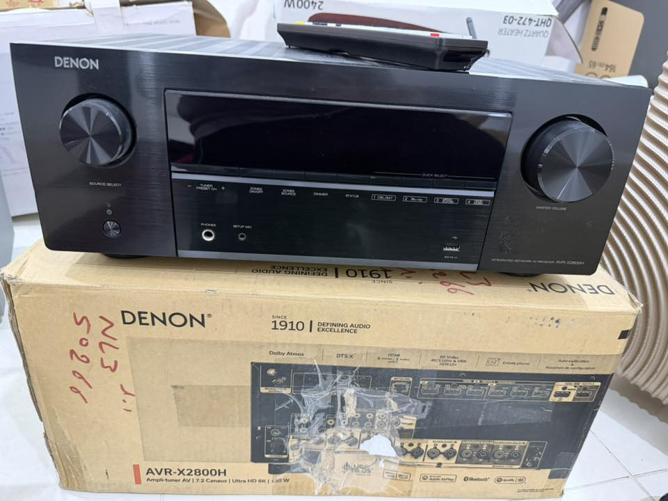 Denon AVR-2800h, 7.2 8K
جهاز جدا راقي، نظام دلباي اتموس، تلوين 8k، ٢٢٠ فولت، أخ جديد كامل ملحقاته، توصيل موجود


**إذا كنت صاحب هذا الإعلان وتريد حذفه لأي سبب، رجاءا أرسل رسالة إلى الدعم الفني**