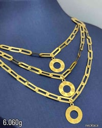 ذهب عيار 21 • قلائد فاخرة • شارع الرشيد