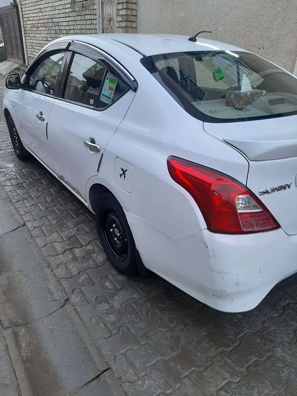 سلام عليكم ... نيسان سني هندي للبيع موديل ٢٠١٩ ماشية ١٣٣ الف بيها بارد فقط اسفل الباب الخلفي الايمن ومكانات زغار بارد حسب السونار المرفق وطلقة بالقمارة وباقي السيارة لا صبغ ولا معجون محرك كير صدر كهربائيات تبريد كلها تمام شاشة وكامرا وحساسات داخل نظيف  رقم بغداد بأسمي سنوية لحد ٢٠٢٩ سعرها ١٠٥ وبيها مجال مكاني الدورة الميكانيك للاتصال *********** ملاحظة .. الرجاء قراءة التفاصيل قبل الاتصال .. تحياتي
