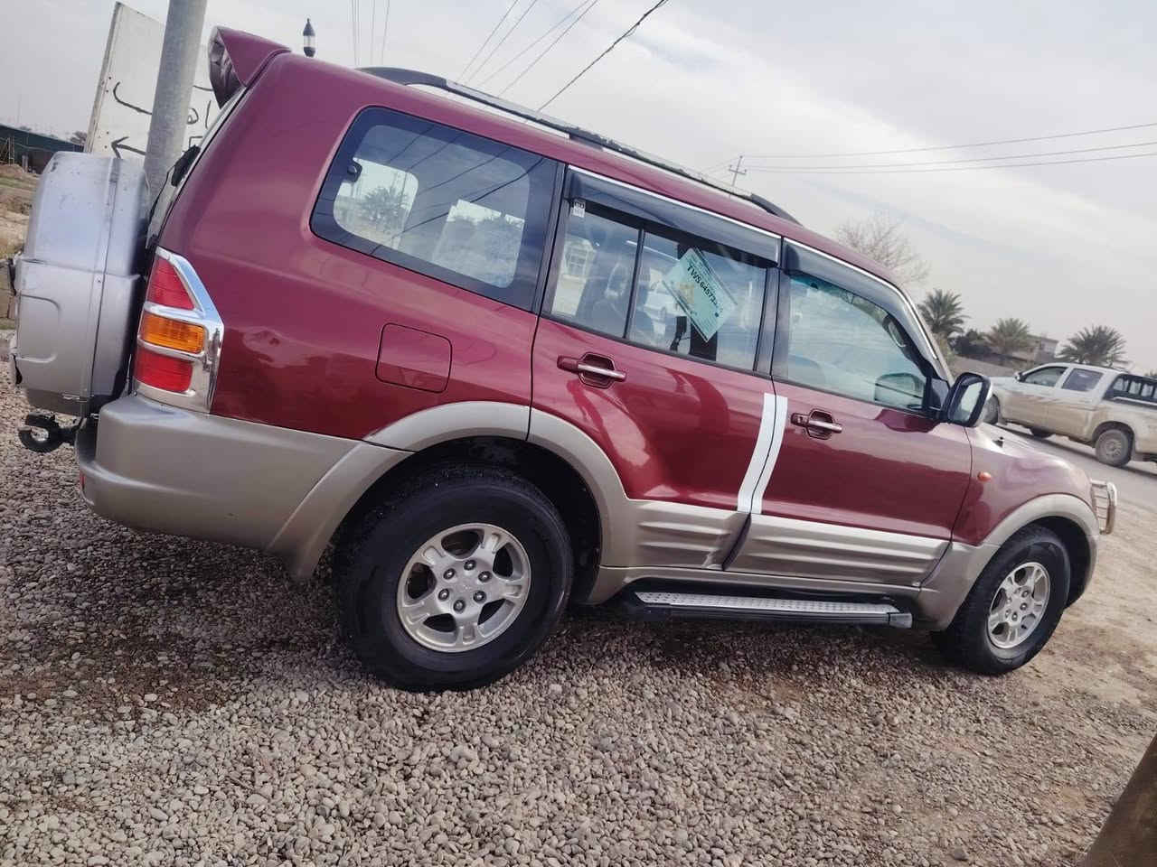 اسلام عليكم باجيرو ٢٠٠١ للبيع رقم سليمانية بأسمي كاملة تدفئة تبريد تخم تاير صدر جاهزه السعر ٨٥ وبيها مجال *********** بعقوبة, ديالى
