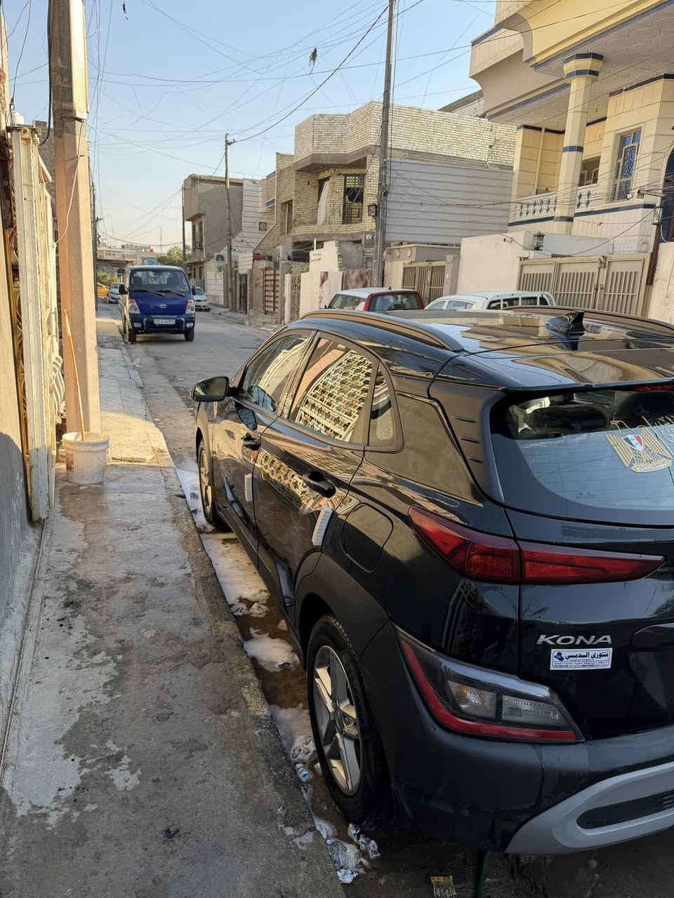 كونا 
موديل 2023
رقم بغداد 
شاشا كبير 
رادار 
حادث بجم
ماشيه 57 
سعر 130 ورقه
بغداد الحبيبية 
***********
