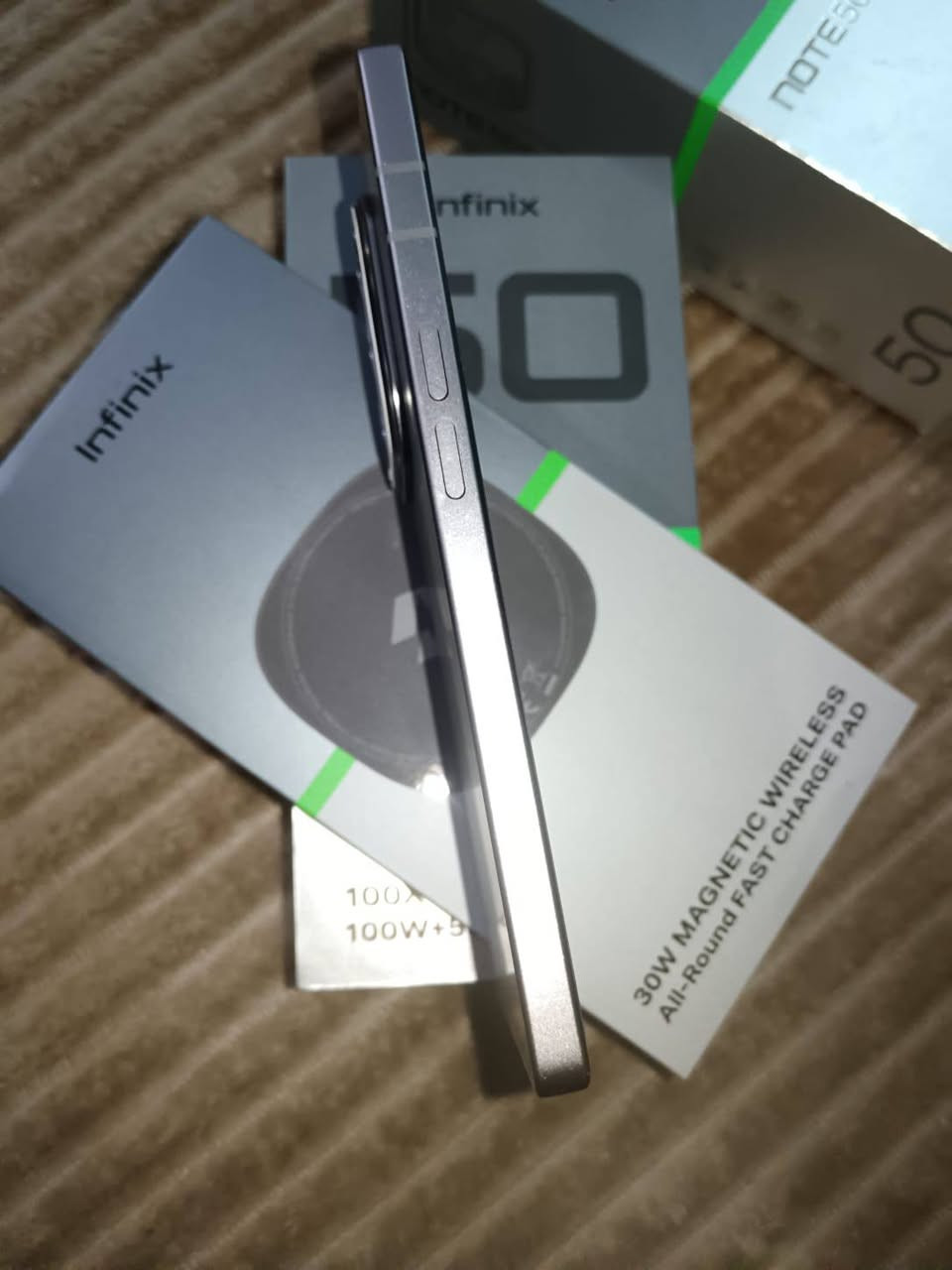 Infinix NOTE 50 Pro+ 5G للبيع
ضمان ما داخل اي صيانه 
كامل معا الملحقات ✓
السعر 🔥450الف 
تواصل خاص او واتس 7518328278


**إذا كنت صاحب هذا الإعلان وتريد حذفه لأي سبب، رجاءا أرسل رسالة إلى الدعم الفني**