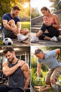 ⚽🏃‍♂️ **العلاج الطبيعي وتأهيل الإصابات الرياضية**  إذا تعرضت لإصابة أث...