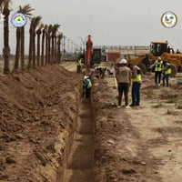 مدينة واسط الجديدة • نسبة إنجاز ٩٠٪ • مساحة ١٢٬٥٠٠٬٠٠٠م²