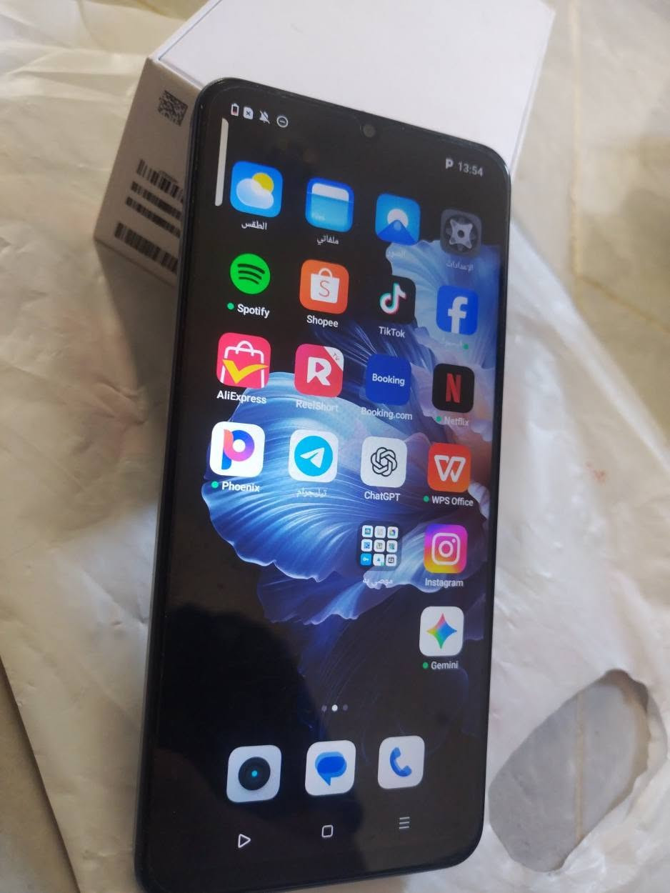 تلفون  realme c63 للبيع مستعمل قليل أشهر ولا شخطه بي الرقم *********** السعر 150
