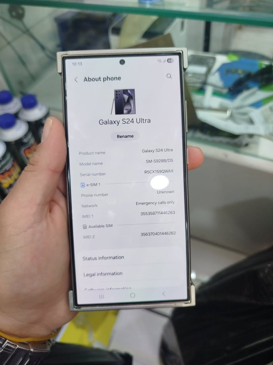 🤩🤩🤩🤩🤩s24 ultra  Samsung original 💯💯💯💯أحدث ما يحدث  هاتف جديد شبه مستعمل معاه باطو المهتم يوصل 0771.29.25.97🥀🥀🍕🍕🍕🍕


**إذا كنت صاحب هذا الإعلان وتريد حذفه لأي سبب، رجاءا أرسل رسالة إلى الدعم الفني**