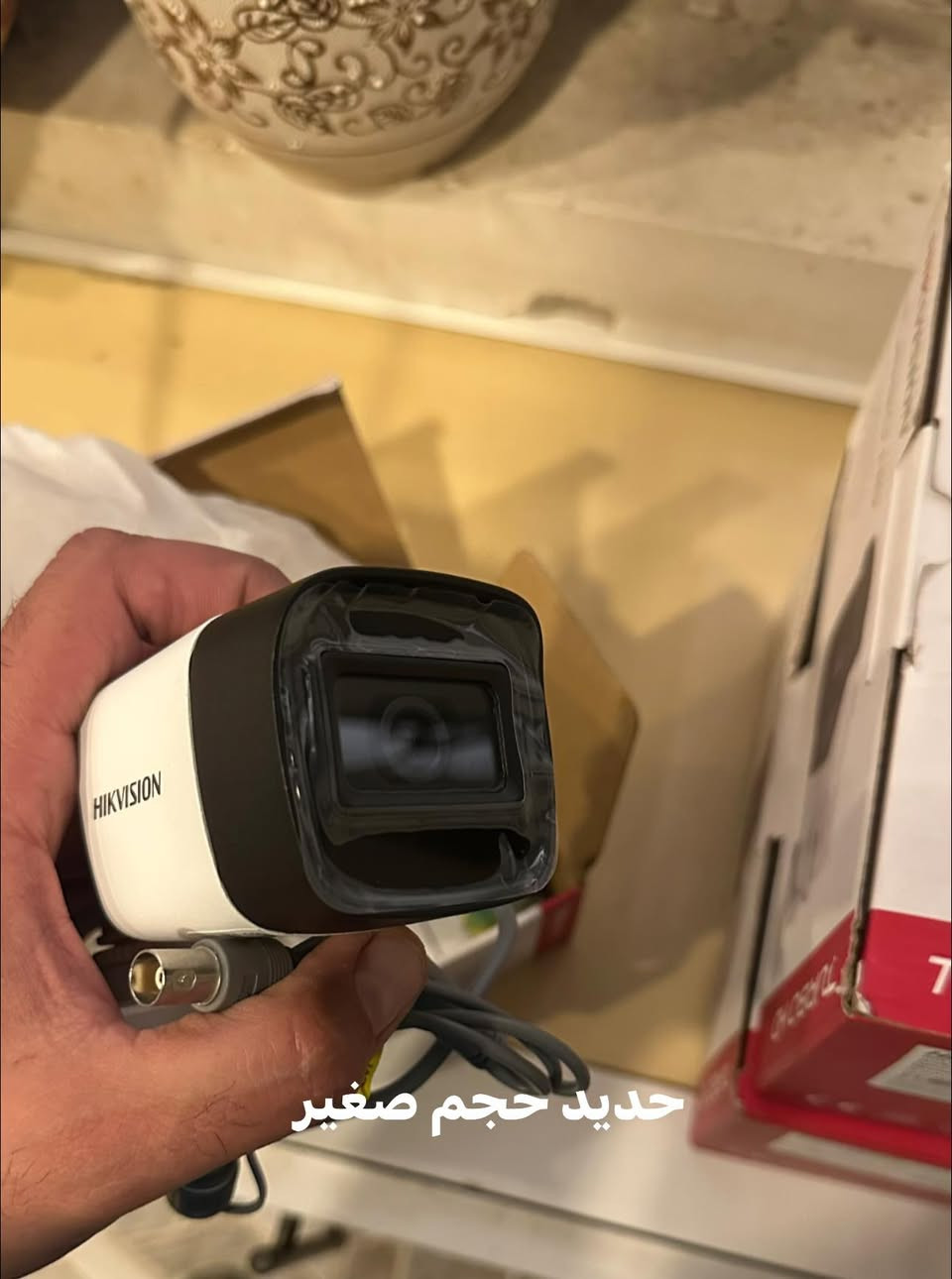 كامرات ٨ ميكا 4k انلوك خارجي هايكفجن اصلي 
٢ حجم كبير 
و وحدة حديد صغيره 
جديد غير مستخدم 
سعر القطعه ٥٠ الف


**إذا كنت صاحب هذا الإعلان وتريد حذفه لأي سبب، رجاءا أرسل رسالة إلى الدعم الفني**