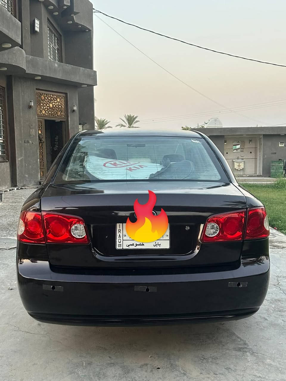 السلام عليكم كيا أوبتيما للبيع موديل2006 رقم بابل بيها صبغات تخم تاير حداديه نضيفة المكان بابل السعر 80$وبيها مجال حك الجيه 
الاتصال 
***********

***********
