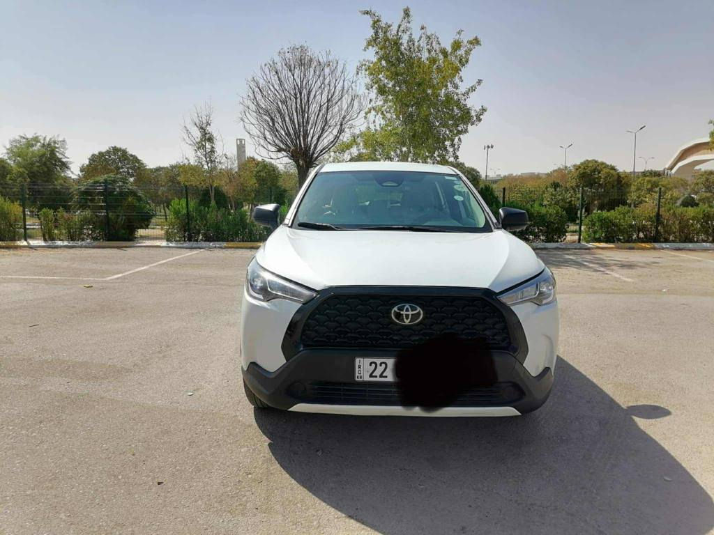 للبيع toyota corolla cross 2023 
وارد أمريكي18 كم ماشية 
بدون يرباك بدون صبغ  بدون تعديل
مكان السيارة اربيل رقم اربيل 
السعر خاص
الاستفسار اتصال على الرقم 
***********
