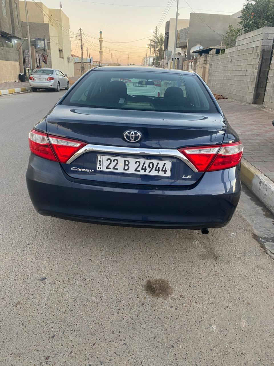 كامري وارد امريكي ٢٠١٧ LEضررها موضح بل صوره رقم اربيل هزه ورقم جديده اسياره بسمي تحويل مباشر وبيها بدايه جراد خفيف بل قماره  سياره جديده حيل نصبته حلوه حيل مكان رمادي سعر ١٥٥ وبيها مجال قليل  وباقي تفاصيل بل صور سونار وضربه رقم المالك ***********
