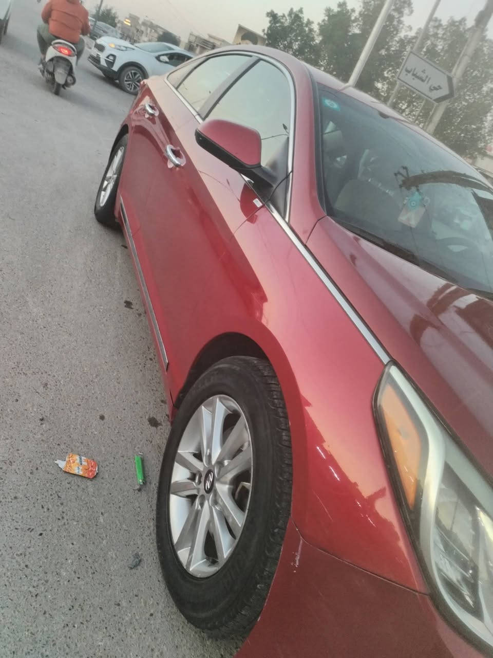 السلام عليكم سوناتا 2017 وارد امريكي
بية 4 قطع كلير وبنيد صبغ  

السعر ١٢٨ . ماشية 54الف مايل حقيقي 

العنوان بغداد البياع حي الاعلام 

لتواصل ***********واتساب ورصيد
