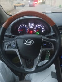 اكسنت 2016 السيارة ماشية 58 الف حقيقي فول ماعدى البصمة السيارة لاضربة ...