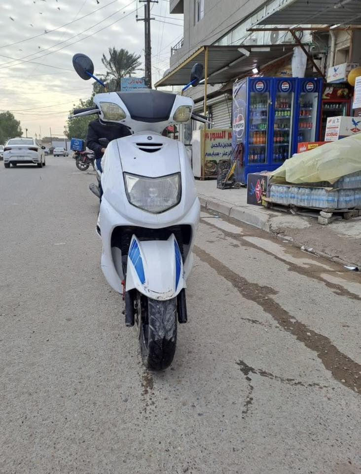 سلام عليكم سكنس نثيه 140دراجه مكفوله كفاله عامه صارلها تقريبا 9اشهر نازله رمبه دراجه نكره سلف وهندر بكل وقت مكينه لانضوح لاتبخير لا تنقيص شلعه ومعدل ناعمه جيب فيتر وياك وفحص  كهرباءيات كلها شغاله اشاير هورن دشبول لايت عالي وناصي دبلات تايرات جدد بريكات خلفي وامامي  دراجه خير من الله كفرات نضافه 80٪ دراجه مكفوله من اسرقه وتاخذها من البيت وسويلك مكاتبه مكاني بغداد رقمي ‭ ‭ 0777 991 2551‬
السعر 500
