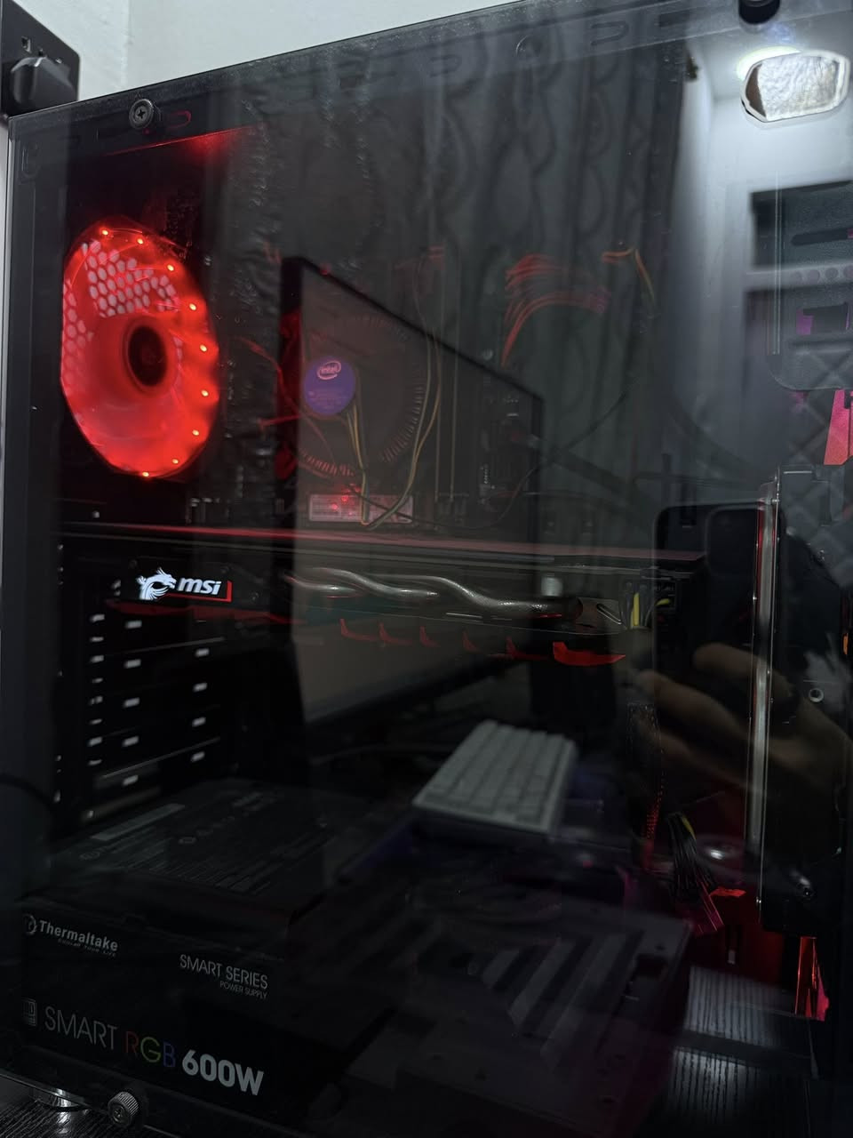 سلام عليكم بيسي للبيع 
معالج intel Core i5-9400F
Memory 16 Gb
Disk SSD 1T
Gpu Nvidia Geforse Gtx 1060 6Gb
السعر 650 مكاني ديوانية ام الخيل الاولى نظيفة 
***********
