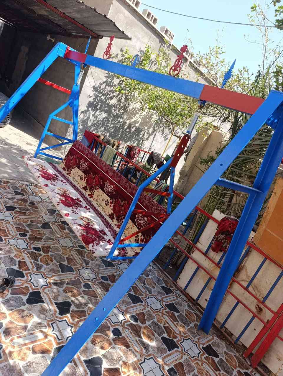 مرجوحه  للبيع
حديد ثقيل مثل ماواظح بالفيديو 
3متر العرض
190
ملاحظه   تتفصخ وتنقل الاى مكان  ڱڵـه  براغي
للستفسار   
***********
