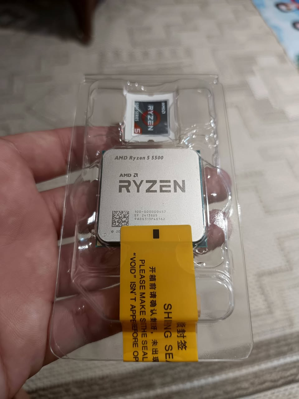 معالج ورامات بأسعر مناسبه ...
RYZEN 5 5500 تراي بالكبس مال الشركه 
السعر 115 فقط

H-Flash ddr5 16g 5600mhz 
بالكبس السعر 150 فقط

H-Flash ddr5 16g 5200mhz
فقط مفحوص السعر 140 فقط


**إذا كنت صاحب هذا الإعلان وتريد حذفه لأي سبب، رجاءا أرسل رسالة إلى الدعم الفني**
