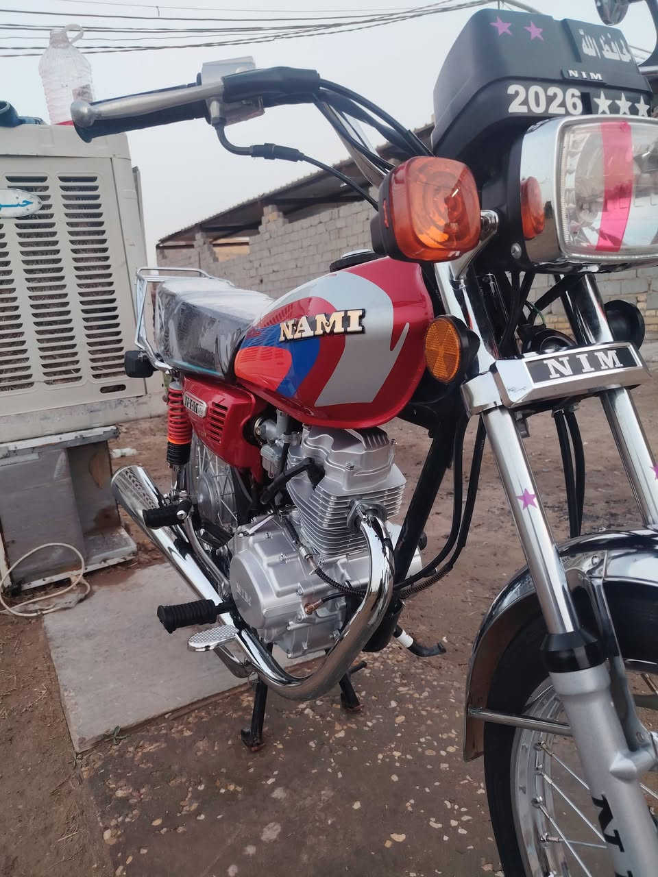 دراجه للبيع نامه امتياز مديل 2026 اوراق سكنر سعره 750وبيه مجال المكان بل قاسم  ***********
