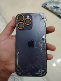 ايفون 14 برو ماكس • مكسور ضهر • شاشة أصلية