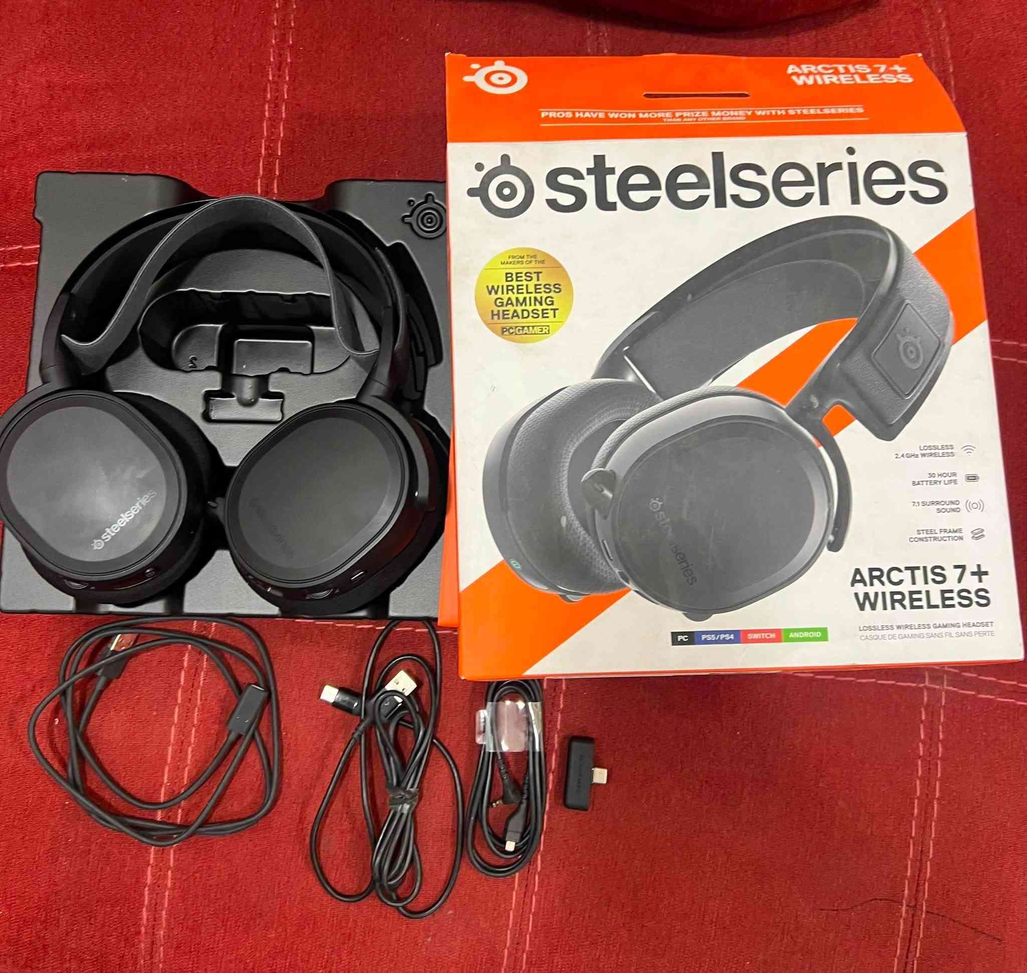 غراض pc للبيع مستعملات نضيفات جدا مجرد طورت السيت اب وماحتاجهن
سماعة steelseries Arctis 7 +
النظافة كدامكم والصور موجوده السعر
١٣٠ الف
_____
موس اتاك شارك Attack Shark X3 Pro
صور كدامكم والملحقات كامله للعلم هاي ملصقات عليه هو لونه الاساسي اسود
السعر ٥٠ الف
—————-
موس باد من لوجتكg640 صور كدامكم
السعر ٢٠ الف
—————
سبيكرات انفل من رد دراكون عدد ٢ كدامكم الكارتون والسبيكرات بحاله ممتازه
السعر ١٥ الف
______
كيبورد من ريد دراكون Redragon Traric Pro
60 %
صور والملحقات كدامكم
السعر ٣٠ الف
———
م/ كل الغراض عندي تصوير فديو الهن يشتغلن الي يحب وشراي ادزهن اله اذا تاخذهن كلهن اساهلك بالسعر مكاني بغداد الدورة واني اصلا منزل من كل شغله نص السعر الجديد اذا مو اكثر كل الغراض مضمونه وتفحص وتشيل هاتف ***********
