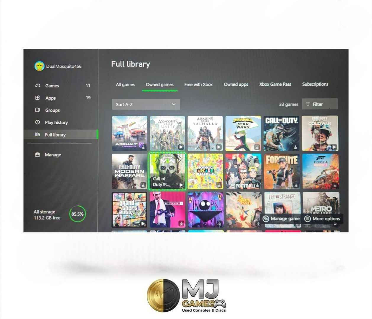 Xbox one x 1t HDD 

جهاز اكسبوكس ون اكس كامل مطابق للكرتون مع جويستك سيرس اكس مستخدم مع العاب داخل الحساب موضحة بل صورة الجهاز غير مفتوح وبنضافة ممتازة 

سعر الجهاز شامل التوصيل 256 الف النجف, العراق


**إذا كنت صاحب هذا الإعلان وتريد حذفه لأي سبب، رجاءا أرسل رسالة إلى الدعم الفني**