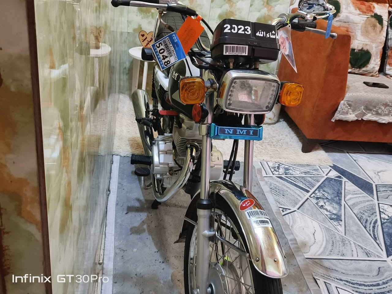 سلام عليكم دراجه نامه شلامجه اصلي مو تعمير اصلي اوراق اصولي 7اوراق موديل 23مامفتوح برغي بيها دراجه كامله مكاني ناصريه مركز السعر خاص رقمي***********
