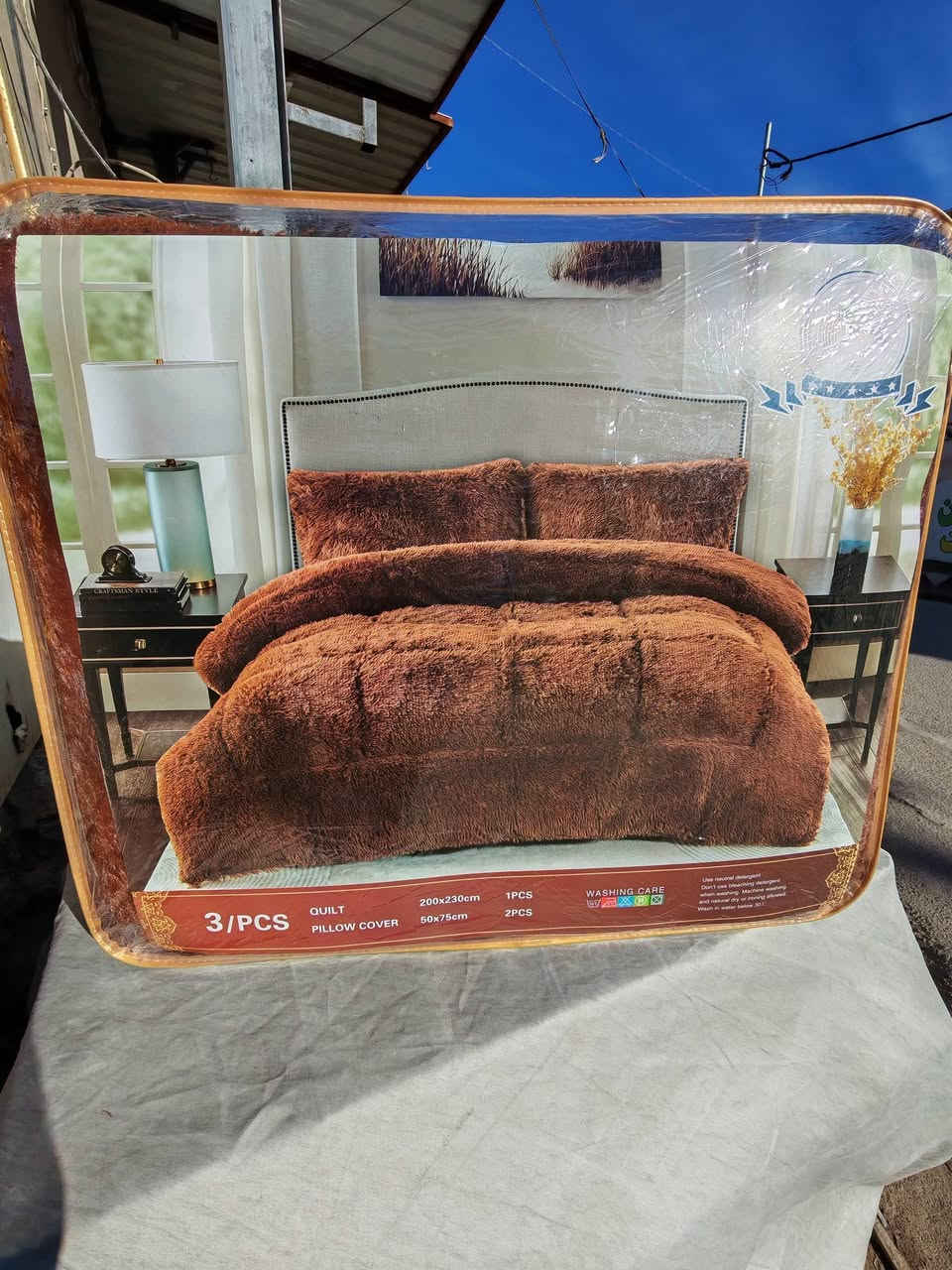 #عرض_خاص
#ديباج_فرو_3_قطع
القياس الديباج 220*240
المخدة 50*70
السعر  20 الف دينار 🇮🇶💵 
التوصيل 🎈 مجاني 🎈 داخل ناحية العباسية  🚚
يوجد توصيل كافة محافظات العراق 
للحجز : يرجى ارسال رقم هاتف و عنوانكم كامل 
مجمع رشيقة للمواد المنزلية
للحجز والاستفسار مراسلة الرقم وات ساب 
*********** 
العنوان النجف الاشرف - ناحيه العباسية - الشارع المؤدي لمأكولات ضمير  نهايتة على الجانب الايسر -قرب روضة الياسمين
