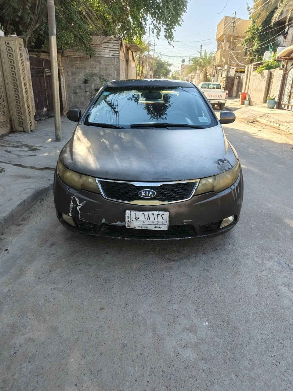 السلام عليكم
كيه سيراتو مديل ٢٠١٢ خليج فول موصفات بصمه مري شفط فتحه شفتات بل ستيرن بيه اشخوط قليله وجراد خفيف انتها السنويه ٢٠٢٨  السعر ٩٥ وبيه مجال قليل
العنوان الدوره
***********
