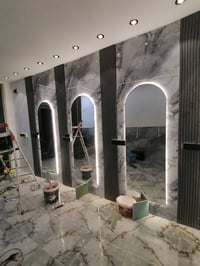 صبغ وديكورات • سقوف ثانوية • واجهات فوم