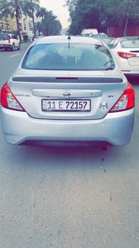 نيسان فيرسا موديل 2019 جاهزة مكينه كير كله مكفول رقم جديد بسمي رايدها ...