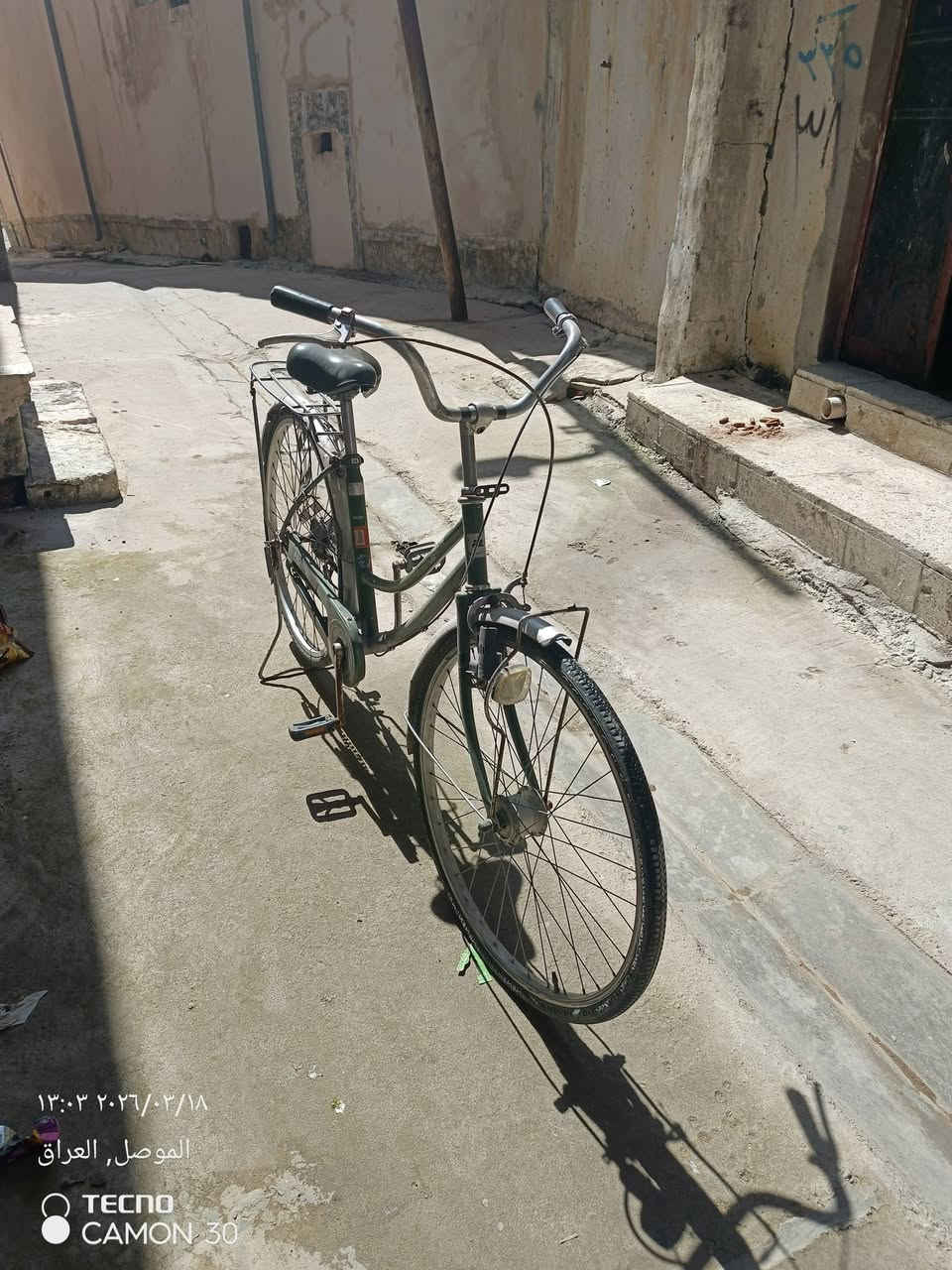 السلام عليكم
بيسكل فورماج للبيع

بيسكل متروك يحتاجلو صرف ١٥ يرجع جديد 

البريكات شغاله الوياله شرط التايرات و الجوابه شرط 

البطيخه شغاله

مكاني جانب الايمن منطقة النبي جرجيس

السعر ٣٠


**إذا كنت صاحب هذا الإعلان وتريد حذفه لأي سبب، رجاءا أرسل رسالة إلى الدعم الفني**