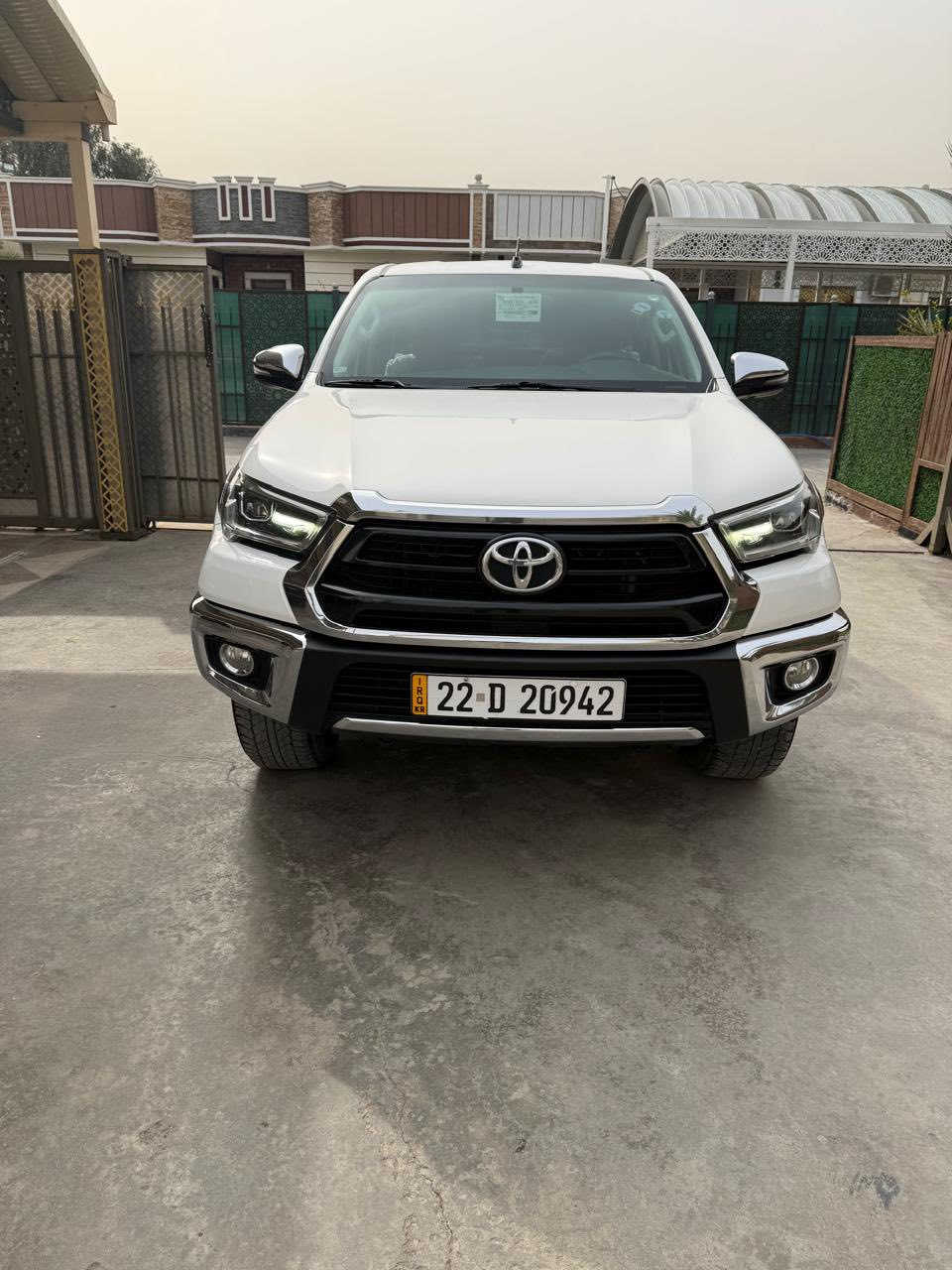 تيوتا هايلوكس للبيع
رقم انكليزي سليمانية موديل 2022ساز  
اربعة سلندر عالي فول مواصفات 
ماشية 87 
شحن وايرليس -تدفئة بالكشنات -بصمة السيارة فول 
مكانهه بغداد الزعفرانية 
للاستفسار الاتصال *********** 
االسعر  325
