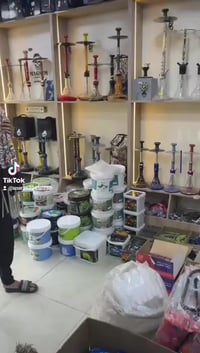 شركة الخطيب اراكيل الماني ومستلزماتها عرض حجر سيراميك صيني كل ١٠ قطع ا...