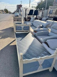 سرير نفر واحد • خشب تركي • توصيل كركوك