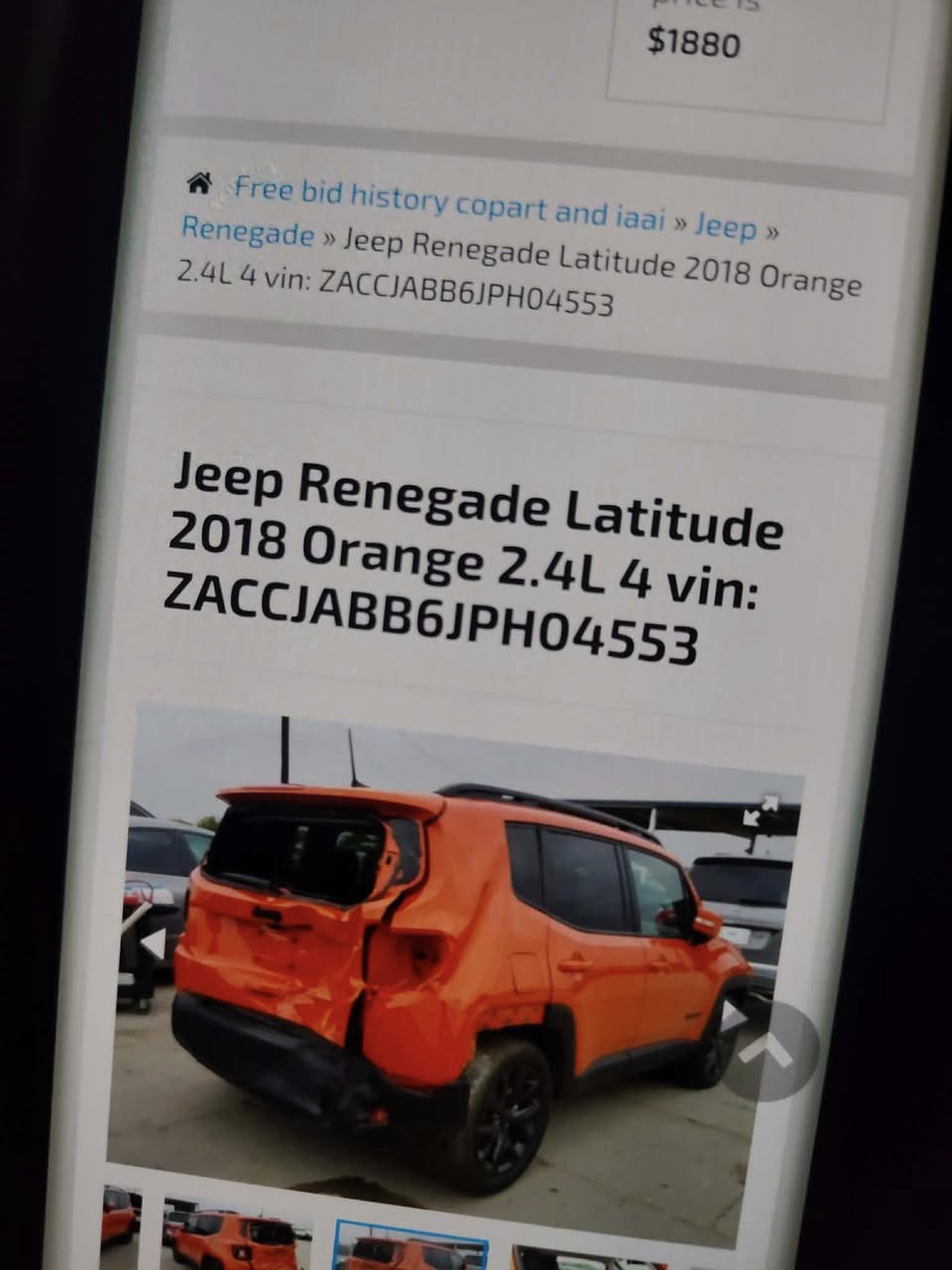 رنكيد برتقالي مميز 2018 سياره جاهزه من كلشي مابيها نقص شاشه كبيره تبريد ثلج ماشيه 88
رقم أربيل 
حادثها جاملغ خلفي وجنطه تبديل اصلي نفس اللون
بجم كبس كير محرك مكفول كهربائيات وضع الشركه 
                          مكانها بابل
120$

***********
