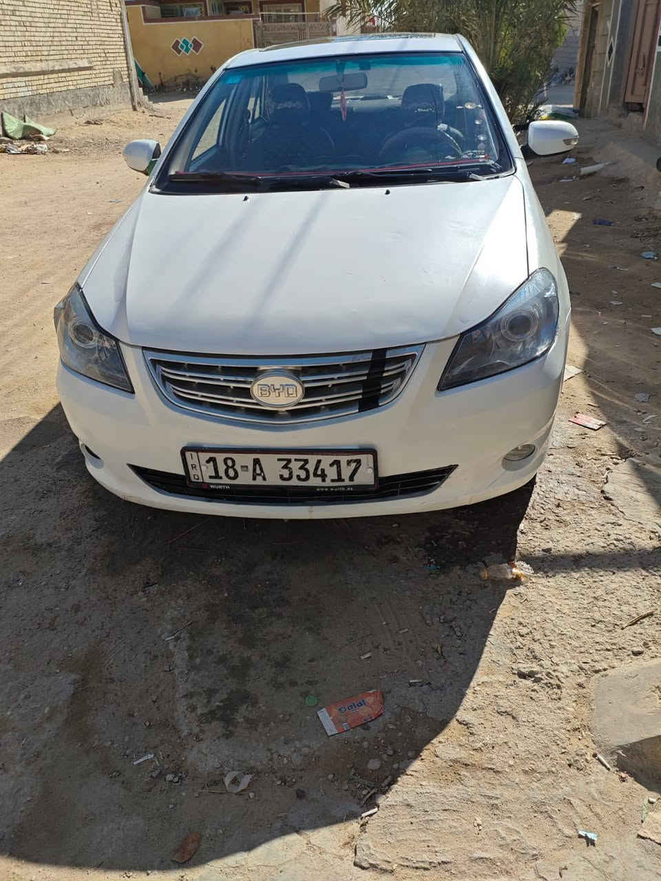 السلام عليكم بي واي دي 2013كير عادي مكينه وكير مكفولات كهربائيات شغاله شاشه كامره حساسات تبريد تدفئه شغال بيهه باب معمر مصبوغ رقمهه بابل حله مكان السياره كربلاء ***********سياره جاهزه السعر 55بيهه مجال بصيط حك الجيه
