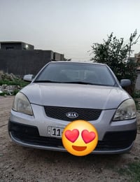 سياره كيا ريو 2008 للبيع سلفر  وارد امريكي محرك 1600 كير اوتوماتيك رقم...