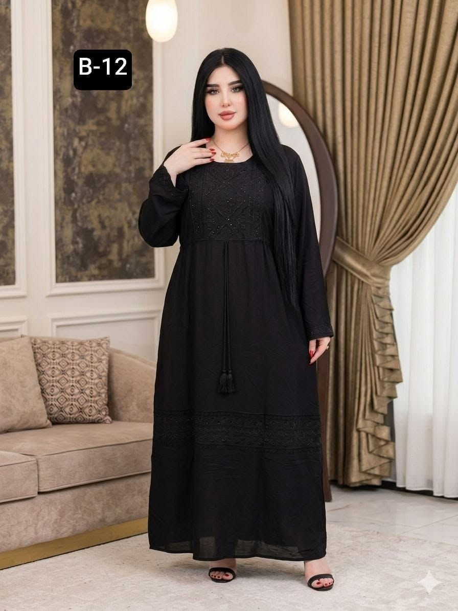 أزياء تألقي ملابس راقية لكل الأذواق💞

دشداشه نسائي دبل كلوش تطريز سواد فاحم  

الخامه كشمير ايطالي اصلي 💯

القياسات L - XL - XXL - 3XL 

توجد خدمة توصيل لجميع المحافظات


**إذا كنت صاحب هذا الإعلان وتريد حذفه لأي سبب، رجاءا أرسل رسالة إلى الدعم الفني**
