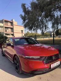 Honda Accord Hybrid 2024 Sport L موديل :- 2024 لون :- احمر  قوة المحرك...