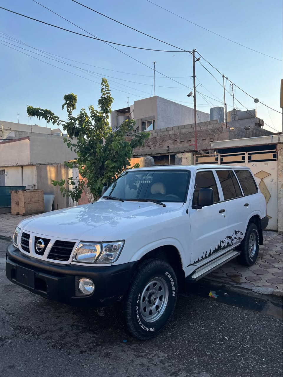 نیسان پەتڕۆڵ مۆدیل ٢٠٠١ محسن سەیارەکە حیزام نیە بە حیزام دەیفرۆشم غازو بەنزینە ڕەقەم مزایدەیە کتابی مزایدەی هەیە حدود لۆ حدود بە شەرت پێی بگەڕێ کەم مەسرەفەو بێ کێشیە 
***********
سعریشی ٧٥ مەجالەکی کەم أربيل, العراق
