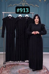 فستان كريشه • ٦ ألوان • مقاس XL