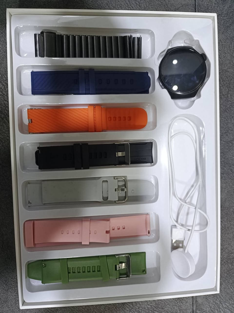 🔺 ساعة المستقبل وصلت 🔺
سعر الساعة ٣٥  الف 

ساعة watch 4 pro من شركة WISME
شاشة منحنية  ( curve ) 
راح تكون باللون الاسود
٧ سير من ضمنها سير معدني 
اقوى عرض للساعات بالعراق 🔥 
 ⁃ مقاومة للماء ( تغسيل او رذاذ الماء ) ودرجات الحرارة العالية  
⁃ بطارية ٣٥٠ ملي امبير تكفي من ٣ ايام الى ٥ ايام واكثر 
⁃ شاشة عالية الدقة ١٠٠٠ نتس 
 ⁃ تطبيق خاص بالساعة على اجهزة الايفون و الاندرويد
 ⁃ قياس دقات القلب
 ⁃ حساب ساعات النوم 
 ⁃ الكثير من الرياضات جري ومشي الخ 
⁃ اجراء الاتصالات واستلام الاتصالات
 ⁃ قياس درجات الحرارة 
⁃ تذكير شرب الماء 
⁃ الكثير من الميزات الاخرى 
للتواصل 
***********
ديالى بلدروز
