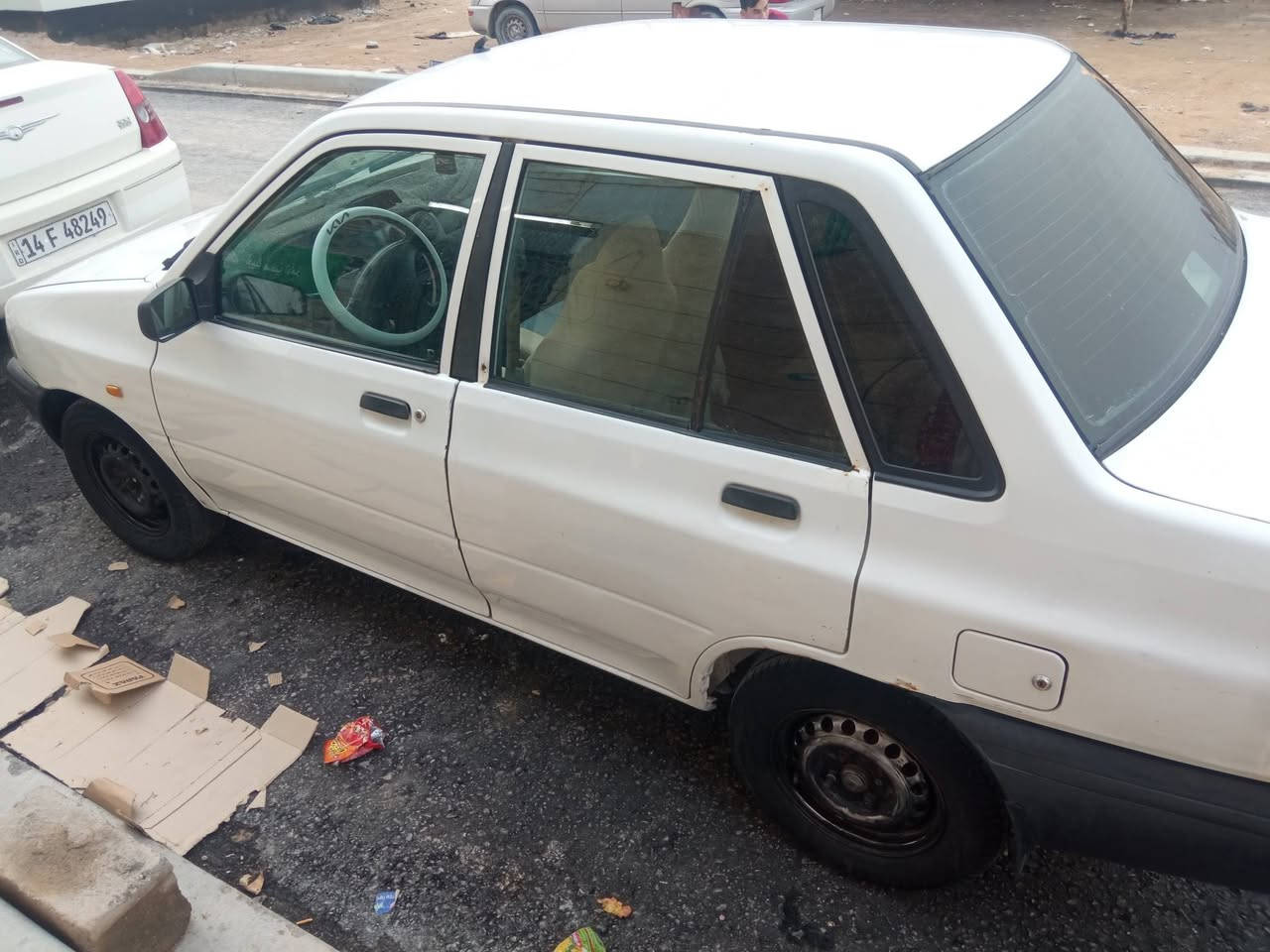 سلام وعليكم سايبا مديل 14 مكفوله من ضربة وصبغ برانكيت كفاله كلش جديد مكينه وكير كفاله تبريد شغال منضومه جديده السياره كلها بلاديه السعر 35 رقمي للتواصل *********** مكاني بصره
