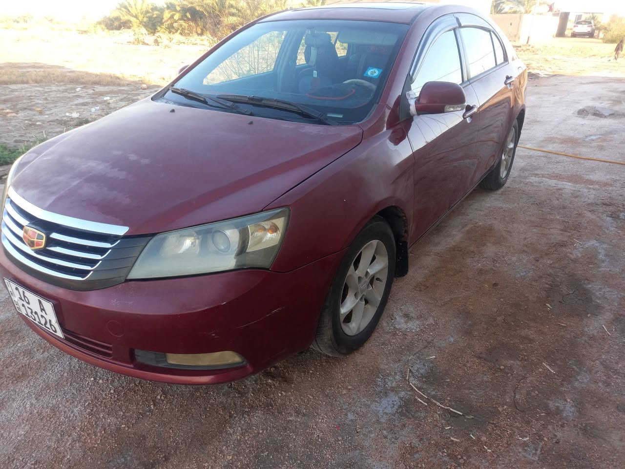 جيلي امكراند موديل ١٢ سنويه ل ٢٩ كفاله من الضربه وتبديل محرك كير مقدم تخم تاير تدفئه تبريد شرط كهربائيات كله شغاله السعر ٤٨ وبيه مجال قليل مكان سماوة  تصال ***********
