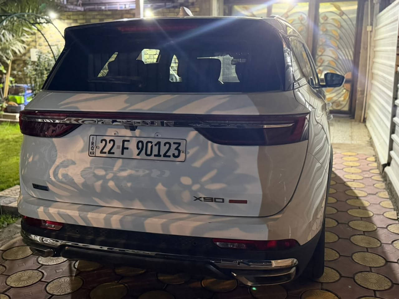 السلام عليكم 
جيتور X90 
2024 
فول مواصفات للاخير 
محرك 2000 توربو 
مكفوله كفاله عامه وسونارها موجود 

السعر28مليون وبيها مجال 
للاستفسار ***********
